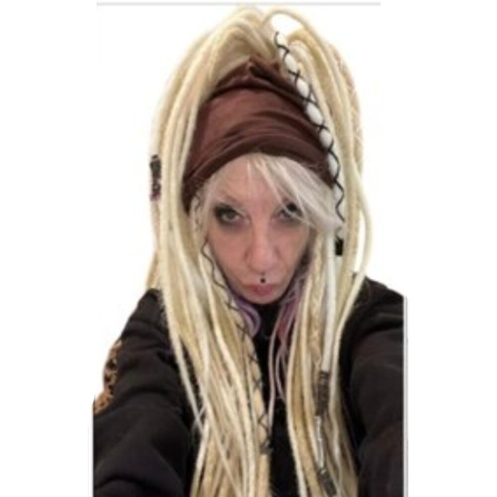 Custom Handmade Long Dreadlock Hair Wig or Extensions